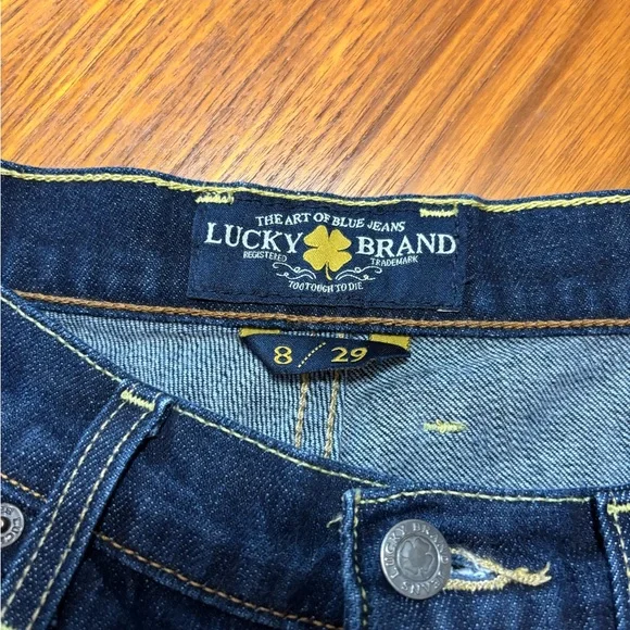 Lucky Brand women’s Indigo Straight Leg Jeans - size 8/29. - Picture 7 of 10